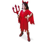 Rubie's - Déguisement Diablesse - Halloween, enfant, 156451S, Taille S 3 à 4 ans