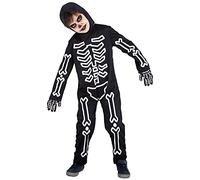 Rubie's Déguisement d'os Glow in Dark – Noir – 5-7 ans