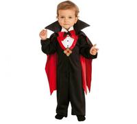 Rubies Déguisement Draculin pour bébé avec nœud papillon et cape pour Halloween, carnaval et anniversaire