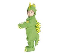 Rubies Déguisement Dragon Draki pour bébé de 1 à 2 ans avec casquette, bonnet et pantalon. Costume officiel Rubie's pour carnaval, Noël, anniversaire, fête et Halloween.