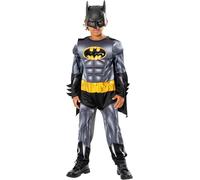 RUBIES Déguisement Enfant Batman Métallique Piqué 9-10 Ans