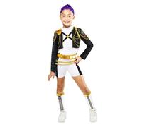 Rubie's Déguisement Rumi/Huntrix – Netflix KPOP Demon Hunters officiel – Gold Taille 5-6 ans