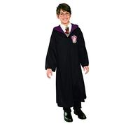 Rubies Déguisement Harry Potter classique pour garçons et filles, tunique à capuche unisexe avec logo Gryffondor imprimé, magiciens Poudlard, licence officielle Warner Bros