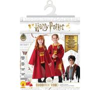 Rubie's Déguisement Robe de Quidditch Harry Potter Gryffondor - Cape distinctive Rouge