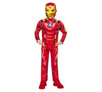 Rubies Déguisement Iron Man Black Line Licence officielle pour enfant Taille XXS