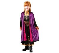 Rubies - Déguisement Luxe Officiel - Anna La Reine des Neiges 2, enfant, I-300507L, Taille S 3 à 4 ans