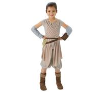 Rubie's – Déguisement enfant – Rey Star Wars – Luxe Officiel – ST-620263M Taille M (5-6 ans)