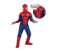 Rubie's Déguisement Spider-Man enfant Marvel officiel – muscles rembourrés, cagoule velcro – 5-6 ans