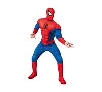 RUBIE'S Déguisement luxe Spiderman adulte - Noir - M/L