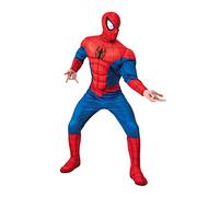 RUBIE'S Déguisement luxe Spiderman adulte - Noir - XL