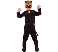 Rubie's Déguisement Classique Chat Noir Miraculous - S Noir