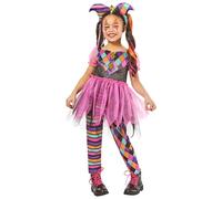 Rubies Déguisement officiel Arlequin Fille Taille 9-10 ans
