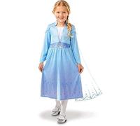 RUBIE'S - Déguisement Officiel - Elsa La Reine des Neiges 2, enfant, I-300468L, Taille L 7 à 8 ans