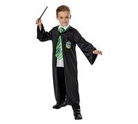 Rubies Déguisement officiel Harry Potter Serpentard pour enfant Taille unique 4-8 ans Journée mondiale du livre Halloween