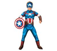 Rubie's Déguisement officiel Marvel Avengers Captain America Deluxe pour enfant
