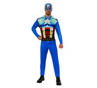 Rubie's - Déguisement Officiel - Marvel - Avengers - Déguisement Captain America - Taille M - I - 820955M