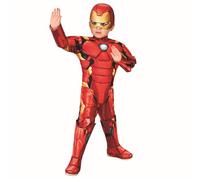 Rubie's Déguisement officiel Marvel Avengers Iron Man Deluxe pour enfant, déguisement pour enfant, Rouge, 2-3 ans