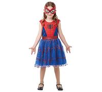 Rubies Déguisement officiel Marvel Spider-Girl Deluxe pour enfant Taille M 5-6 ans Hauteur 116 cm Halloween Carnaval, Anniversaire