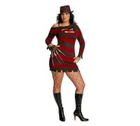 Rubie's Déguisement Officiel Miss Freddy Krueger Sexy Secret Wishes pour Femme Taille L - Nightmare on Elm Street