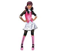 RUBIE'S-déguisement officiel - Monster High- Costume Déguisement Luxe Draculaura - Taille M- I-884787M Carnaval