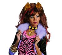 RUBIE'S-déguisement Officiel - Monster High- Perruque Licence Luxe Clawdeen Wolf- Taille Unique- PE939