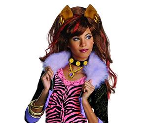 RUBIE'S-déguisement Officiel - Monster High- Perruque Licence Luxe Clawdeen Wolf- Taille Unique- PE939