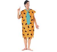 The Flintstones - Déguisement - Homme (Régulier) (Orange/Noir/Bleu)