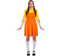 Rubies Déguisement officiel Squid Game Girl pour adulte Taille 38-40