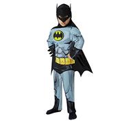 RUBIE'S-déguisement Officiel - Warner - Déguisement Luxe Batman Comic Book - Taille L- I-610779L Carnaval