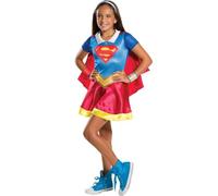 Rubie's-déguisement officiel - Wonder Woman -DC DécorationBi-Pack Classique Supergirl Wonder Woman, Girls- Taille L- I-630448L
