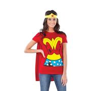RUBIE'S-déguisement Officiel - Wonder Woman - Déguisement pour Adulte Teeshirt Wonder Woman - Taille S- I-880475S