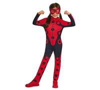 Rubie's Déguisement enfant Miraculous Ladybug Zag America officiel avec masque Taille 9-10 ans