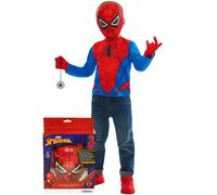 Rubie's Déguisement officiel Marvel Spiderman 104-116 cm Rouge Enfant
