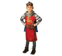 Rubies - Déguisement Roi Arthur King Arthur - Childrens Fancy Dress Costume - Taille L 7-8 Ans 128cm- I-630701L