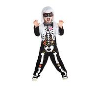 Déguisement Squelette Bonbon Enfant Multicolore