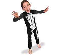 RUBIE'S DEGUISEMENT SQUELETTE ENTRÉE DE GAMME 5-6 ANS Halloween