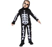 RUBIES Déguisement squelette - petit prix - 5-6 ans Carnaval