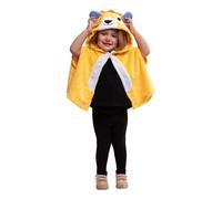 Rubie's Déguisement Super Leoncito - Cape à capuche lion officielle pour filles et garçons