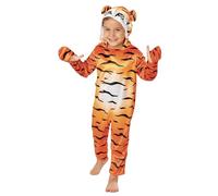 Rubies Déguisement tigre 301744XS000 pour enfants, garçons et filles, multicolore, 5-6 ans, Halloween