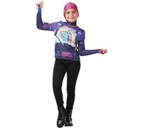 Rubies - Déguisement Top + Cagoule Officiel Fortnite Brite Bomber