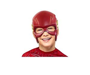Rubie's Demi-masque officiel en plastique pour enfant DC The Flash Movie Flash Taille unique Rouge Halloween