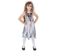 Rubies- Disfraz Novia Cadáver Inf Mariée Déguisement, Enfants Unisexes, S9157-L, Multicolore, L (11-13 AÑOS)