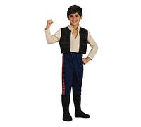 Rubies Disney Star Wars Hans Solo Costume classique pour enfant Taille S 3-4 ans Hauteur 118 cm Halloween