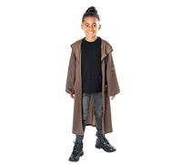 Rubies Disney Star Wars OBI-Wan Kenobi 3014747-8 Déguisement à capuche pour enfant garçon et fille, uni, marron, taille unique, 7-10 ans (120-140 cm)