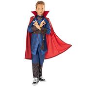 Rubies - Doctor Déguisement luxe Dr Strange-Taille 9-10 ans, Enfants unisexes, 3013389-10, rouge bleu