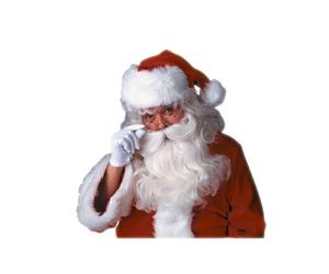 Rubie's Ensemble Barbe et Perruque Père Noël pour Homme, Blanc, Taille Unique