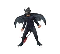Rubies Ensemble Costume Garçon Toothless Night Fury (Train Your Dragon) Noir