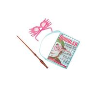 Rubies Ensemble d'accessoires Luna Lovegood pour adultes et enfants, sac avec varifates et lunettes, officiel Warner Harry Potter pour carnaval, Halloween, Noël et anniversaire
