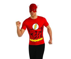 Rubies ~ Flash Mens T-Shirt Set - Adult Accessory MEDIUM