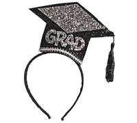 Rubies Forum Novelties - Bandeau fantaisie paillet pour adulte - Noir/Argent